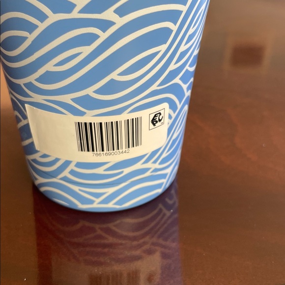 Scout flow Rida 30 oz Light Blue Wave Tumbler with Straw - Picture 2 of 4